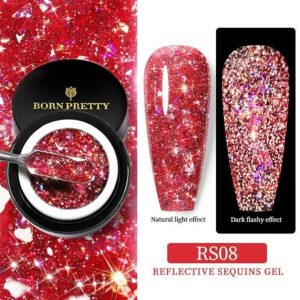 Born Pretty Reflektif Pullu UV Jel RS08 (53923-8)