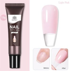 Born Pretty Yeni Nesil Tips Yapıştırıcı Light Pink (55820-1)
