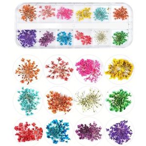 Nail Art kurutulmuş çiçek NG-155