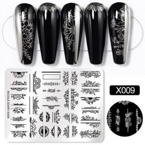 Nicole Diary metal stampa tabakası X009 (56256)