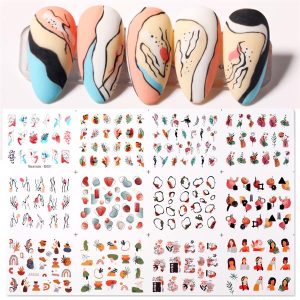 Su transferli nail art sticker D001 (51025-1)
