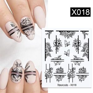 Su transferli nail art sticker X018 (49831-18)