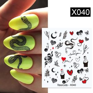 Su transferli nail art sticker X040 (49831-40)