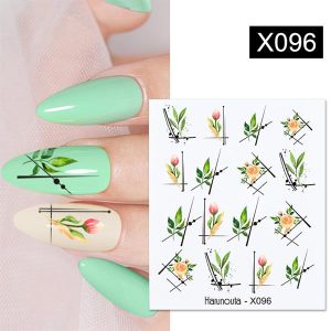 Su transferli nail art sticker X096 (52340-16)