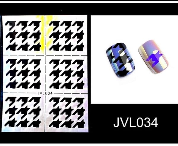 Tırnak Şablon JVL034