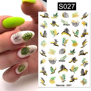 Üç boyutlu yapışkanlı sticker S27 (54298)